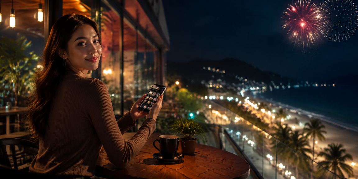 Casino entertainment atmosphere in Langkawi with ninelotto card game options