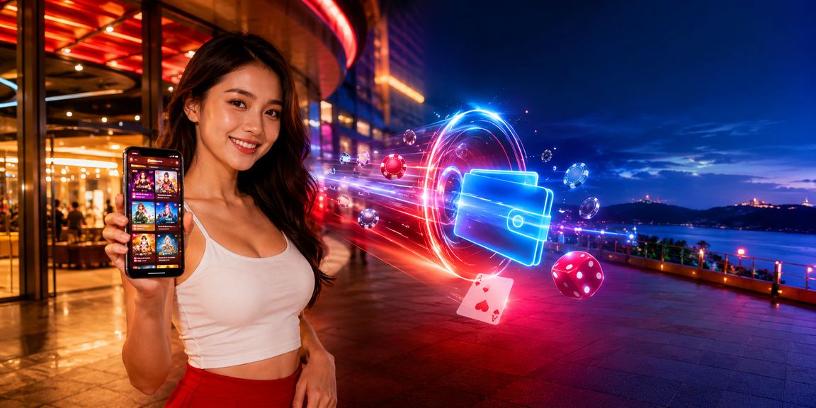 Pengguna di Sabah mengakses aplikasi pertaruhan sukan ninelotto pada telefon pintar